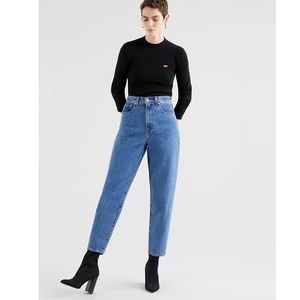 Levis high loose taper jeans